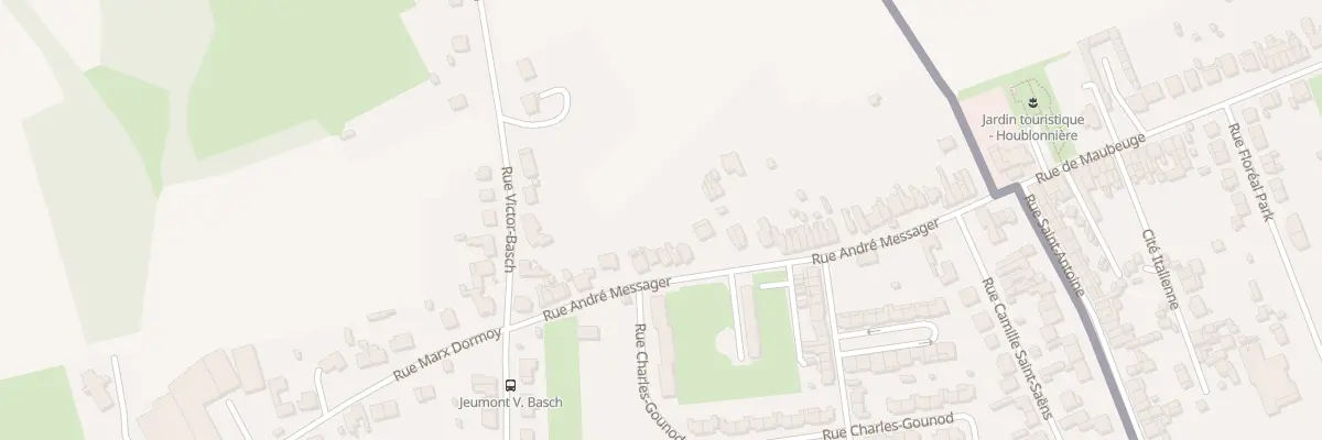 Plan du 128 Rue André Messager à Jeumont