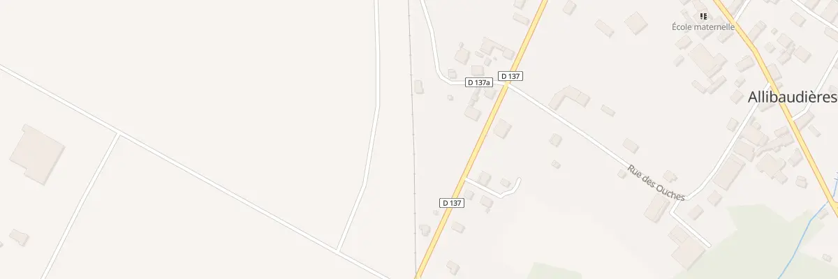 Plan du 3 Rue de la Gare à Allibaudières