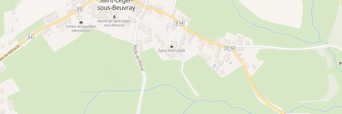 Plan du 17 Rue de l’Eglise à Saint-Léger-sous-Beuvray