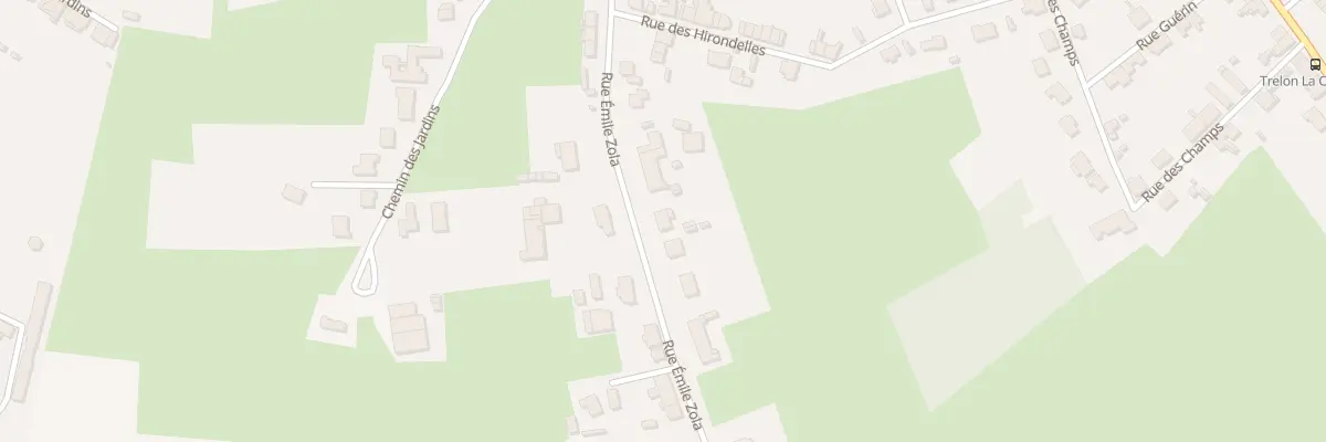 Plan du 59B Rue Emile Zola à Trélon