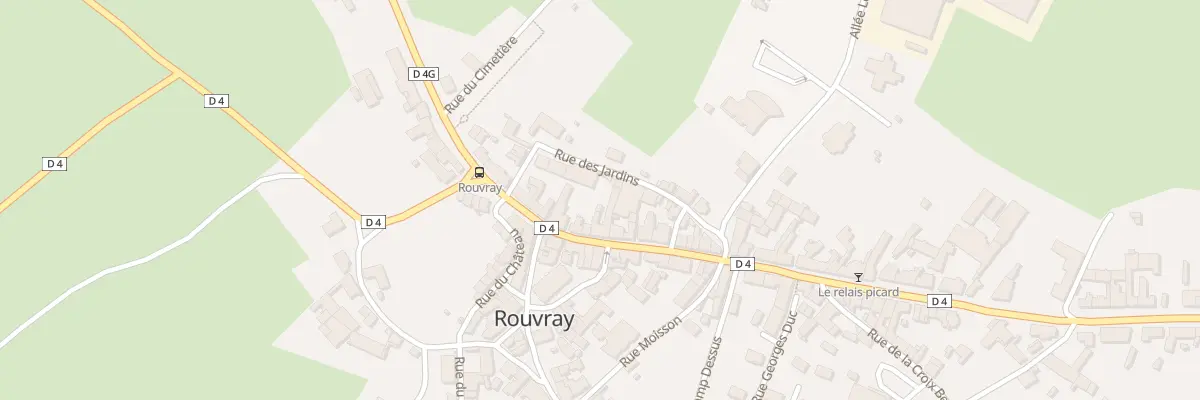 Plan du 15 Rue du Général Leclerc à Rouvray
