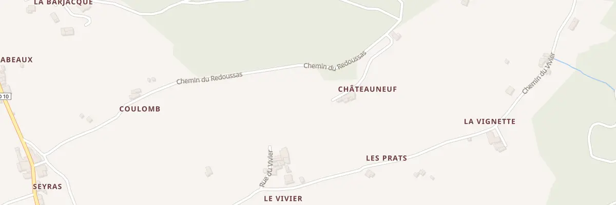 Plan du 160 Chateauneuf aux Salelles