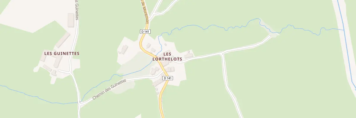 Plan du 5131 Les Lorthelots à Charbonnat
