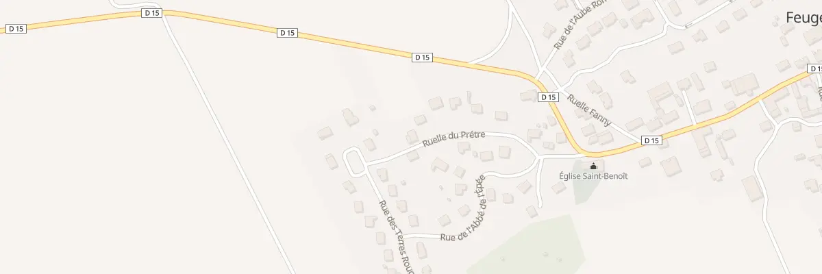 Plan du 10 Rle du Prêtre à Feuges
