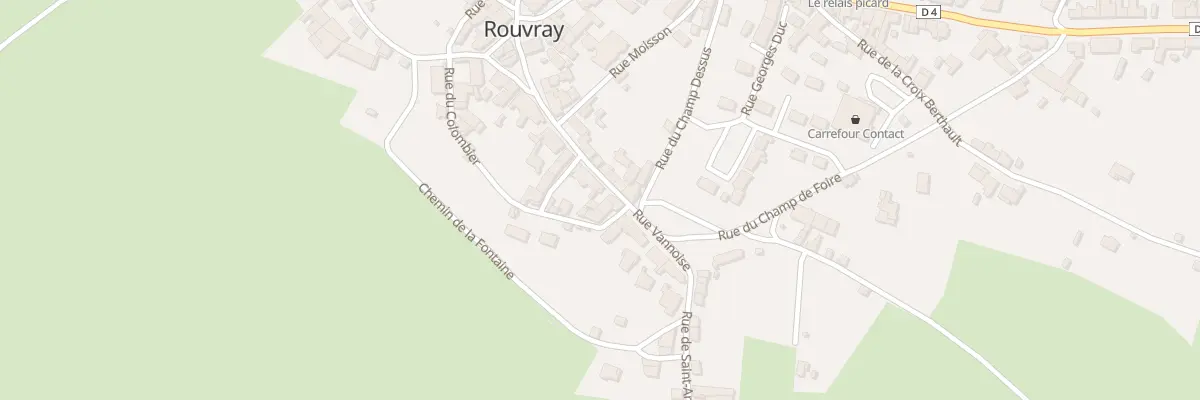 Plan du 20 Rue Vannoise à Rouvray