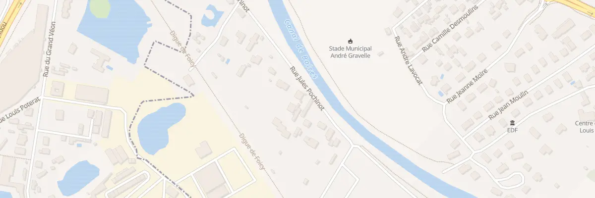 Plan du 24T Rue Jules Pochinot à Saint-Parres-aux-Tertres