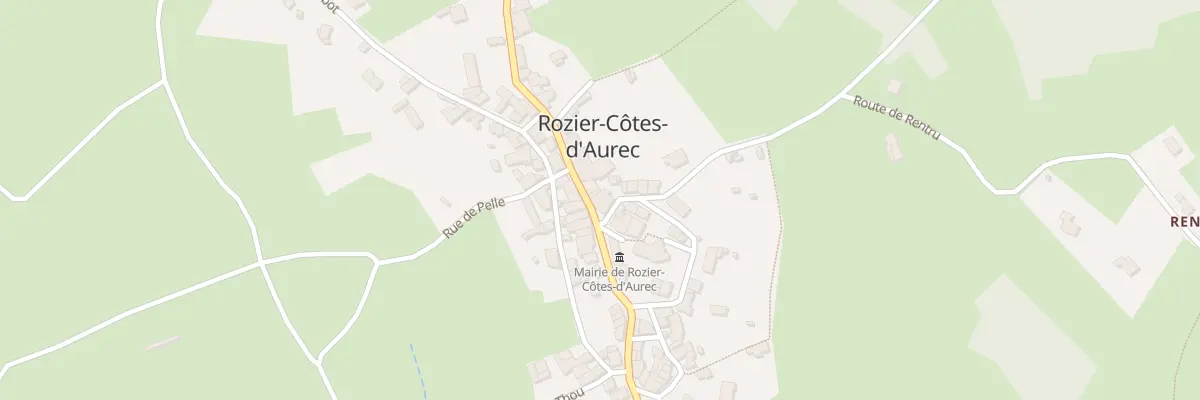 Plan du 497 Rue Principale à Rozier-Côtes-d’Aurec