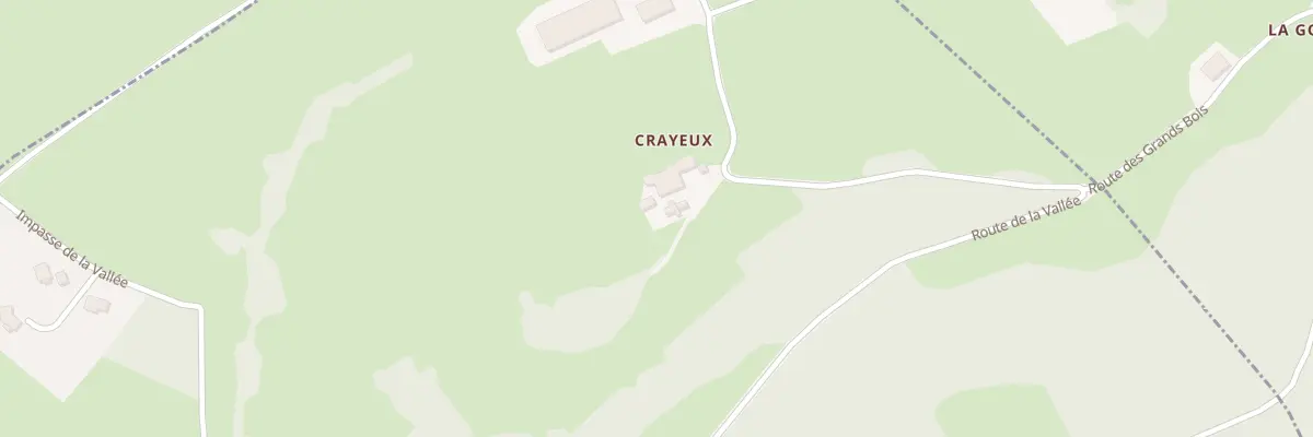 Plan du 5081 Crayeux à Saint-Pierre-la-Noaille