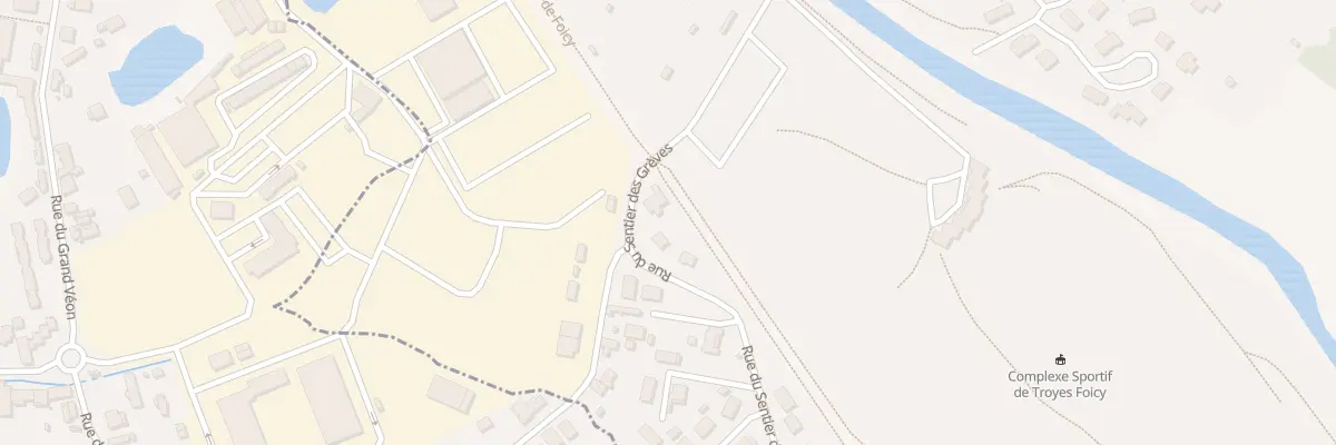 Plan du 2B Rue du Sentier des Grèves à Saint-Parres-aux-Tertres
