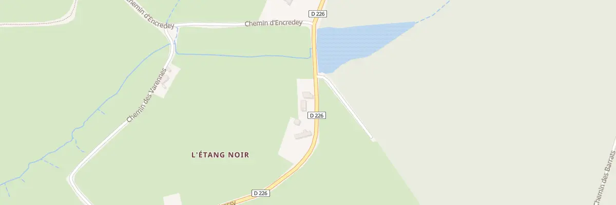 Plan du 5025 L’Etang Noir Ouest à Clessy