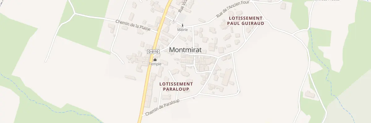 Plan du 22 Imp des Mas à Montmirat