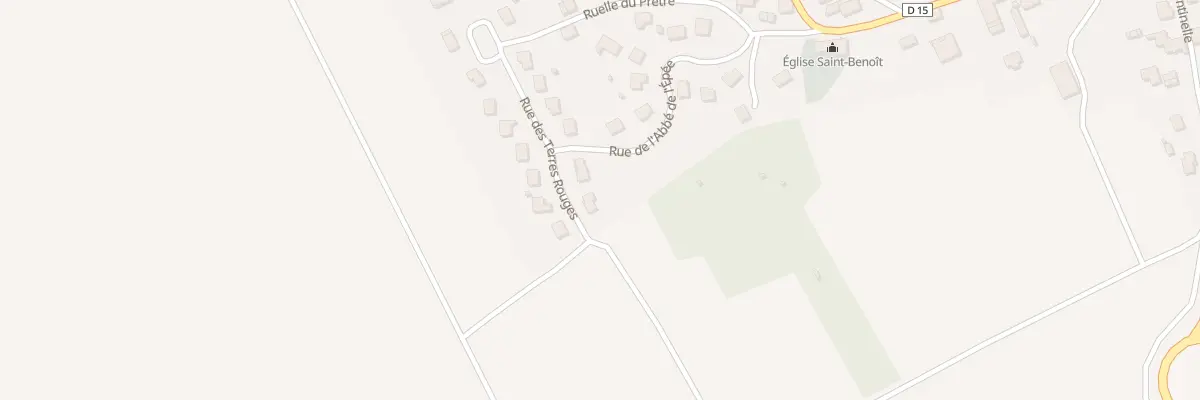 Plan du 7 Rue des Terres Rouges à Feuges