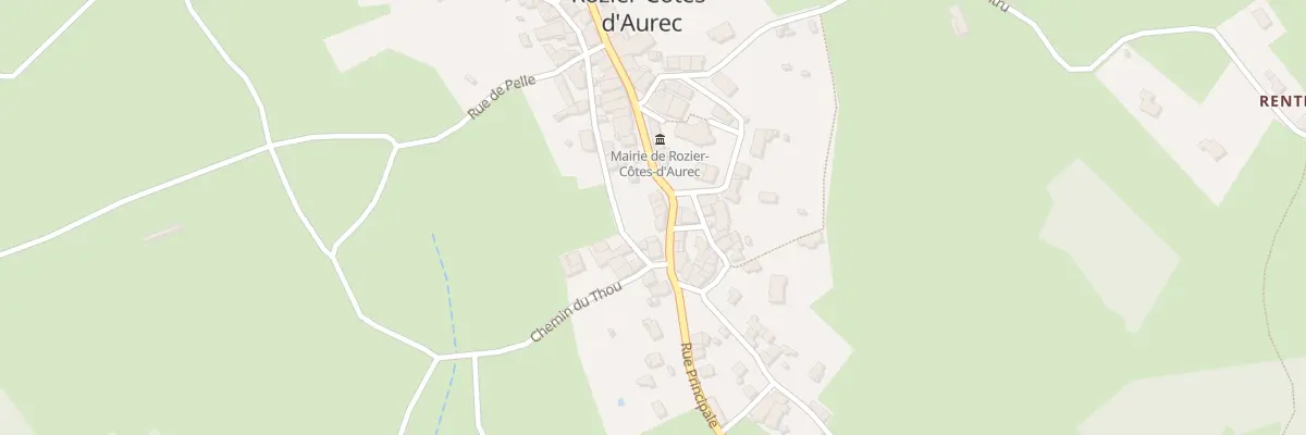 Plan du 604 Rue Principale à Rozier-Côtes-d’Aurec