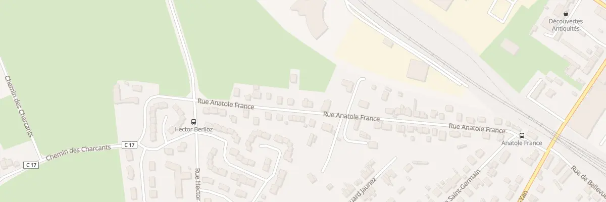Plan du 30B Rue Anatole France à Paray-le-Monial