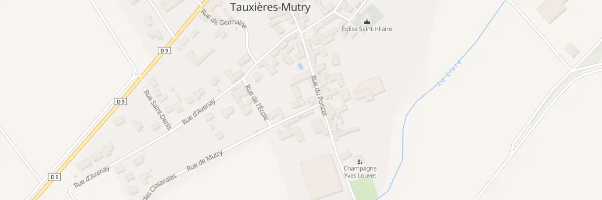 Plan du 3 Rue de Mutry à Val de Livre