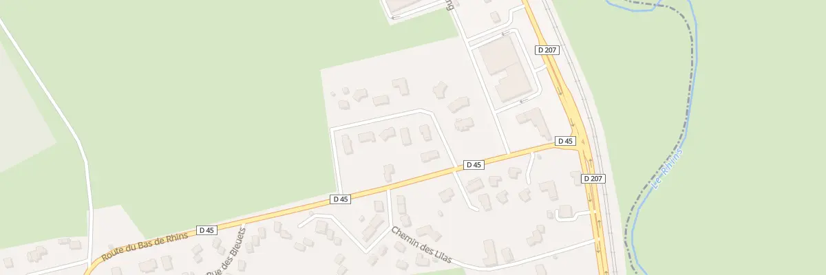 Plan du 91 Rue de la Grande Prairie à Parigny