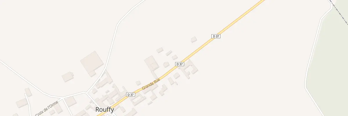 Plan du 17 Gr Grande Rue à Rouffy