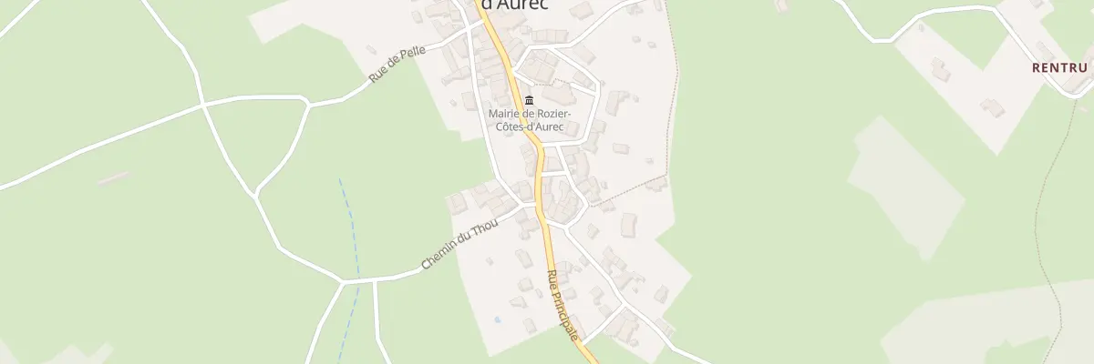 Plan du 619 Rue Principale à Rozier-Côtes-d’Aurec