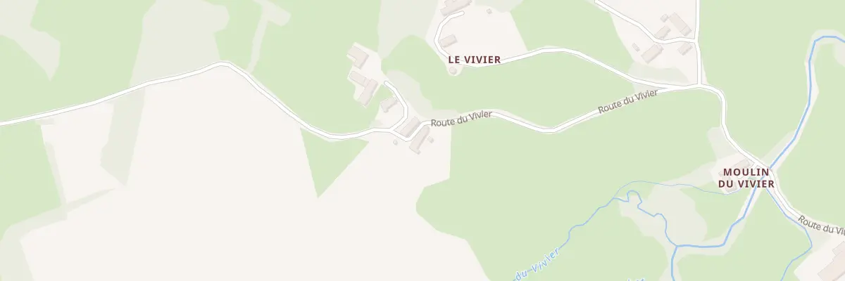Plan du 5 Rte du Vivier à Saint-Léger-sous-Beuvray