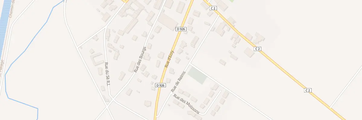 Plan du 6 Rue d’Ecry à Vieux-lès-Asfeld