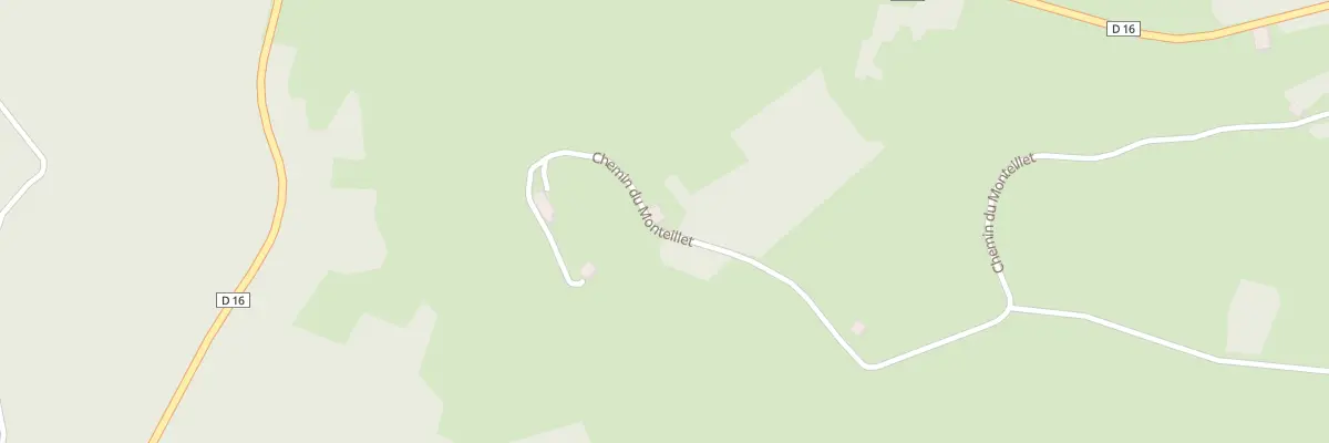Plan du 5572 Monteillet au Béage