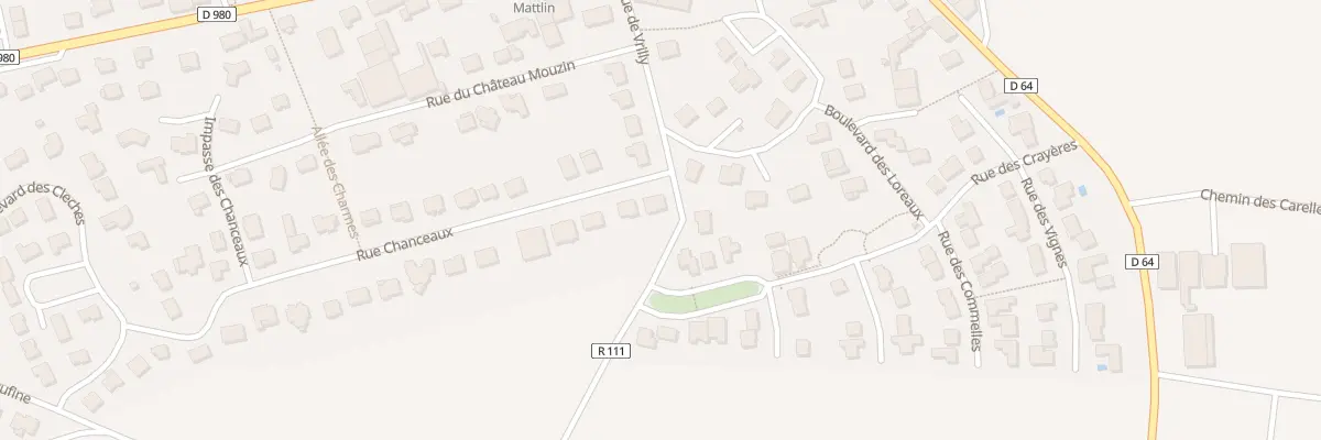Plan du 2 Rue des Chanceaux à Cernay-lès-Reims
