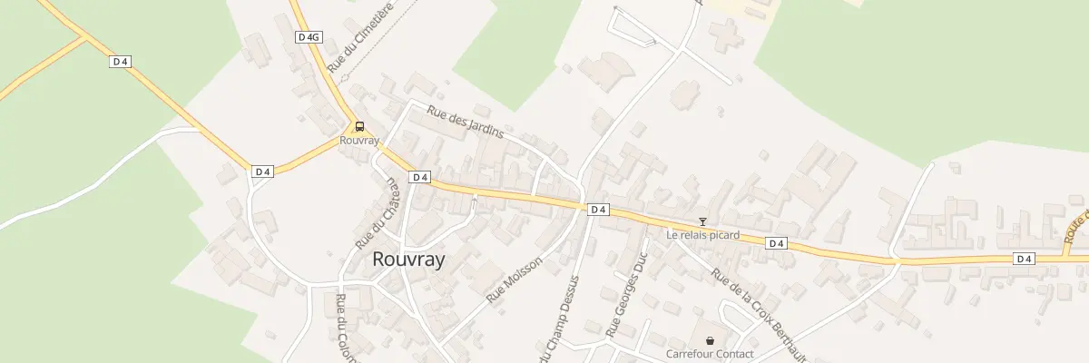Plan du 29 Rue du Général Leclerc à Rouvray