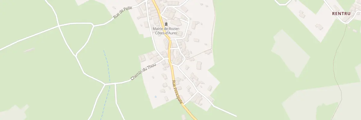 Plan du 64 Rue de la République à Rozier-Côtes-d’Aurec