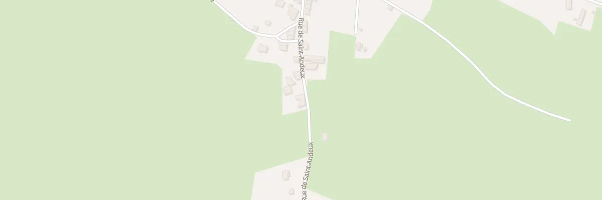 Plan du 12 Rue de Saint Andeux à Rouvray