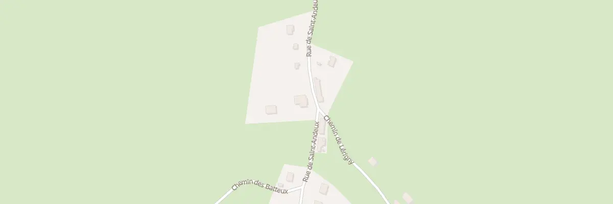 Plan du 20 Rue de Saint Andeux à Rouvray