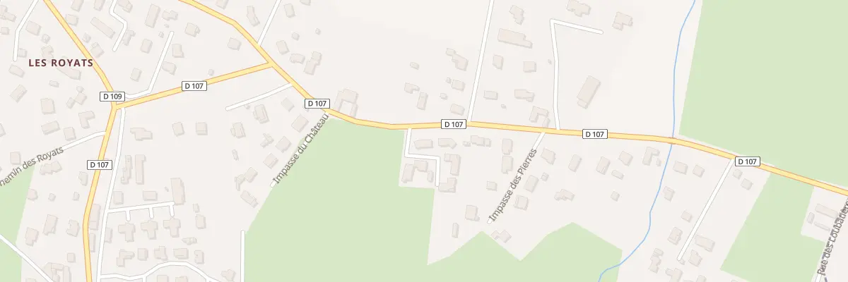 Plan du 8 Rte de Saint-Romain à Saint-Georges-Haute-Ville