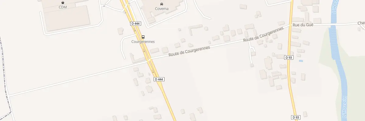 Plan du 31 Rte de Courgerennes à Buchères