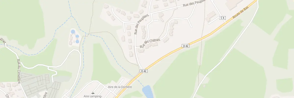 Plan du 40 Lot du Suc de Chabanou à Beauzac