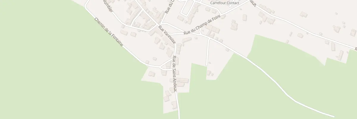 Plan du 5 Rue de Saint Andeux à Rouvray