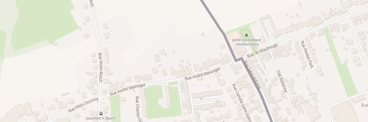 Plan du 228 Rue André Messager à Jeumont