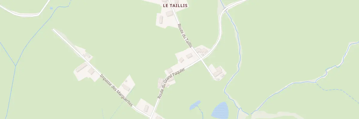 Plan du 50 Rte du Grand Paquier à Chassy