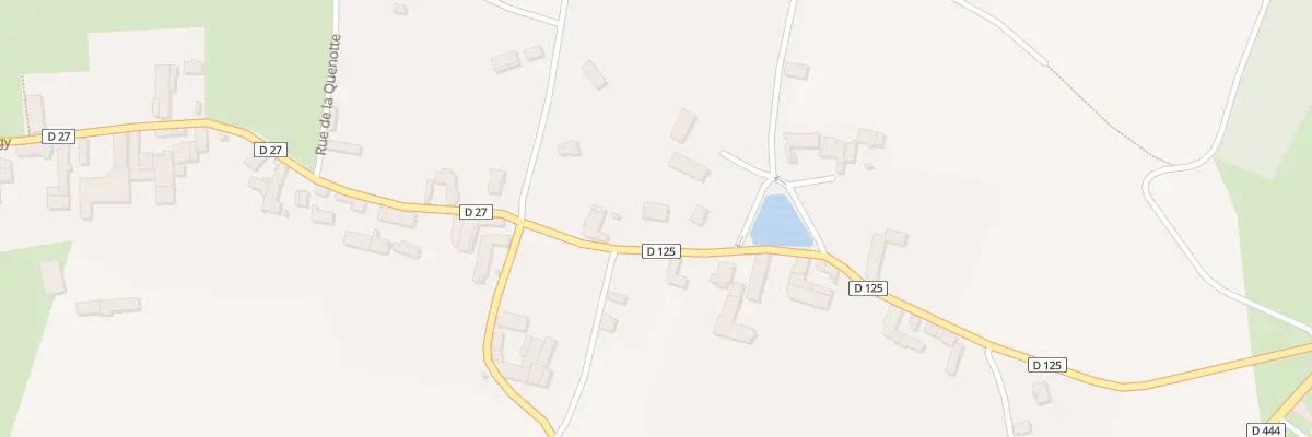 Plan du 2B Rle Jobin à Cussangy