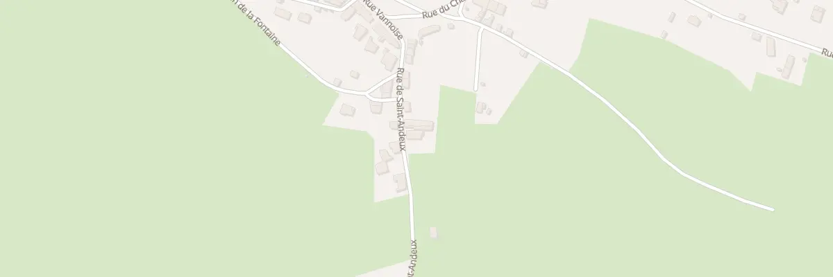 Plan du 7 Rue de Saint Andeux à Rouvray