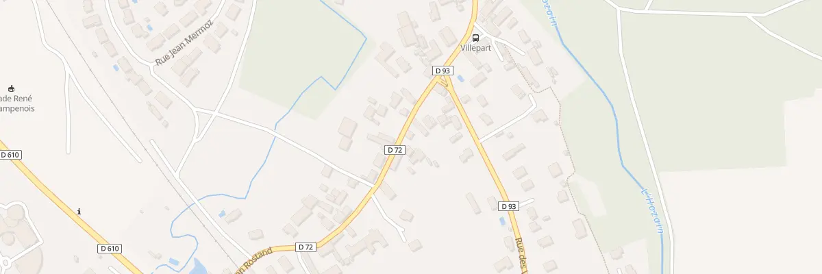 Plan du 76 Rue Jean Rostand à Bréviandes