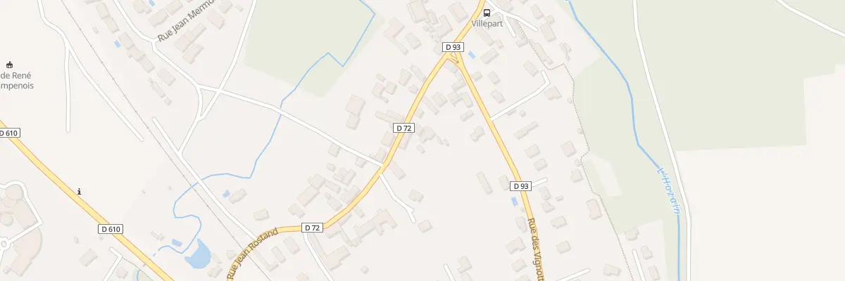 Plan du 74 Rue Jean Rostand à Bréviandes