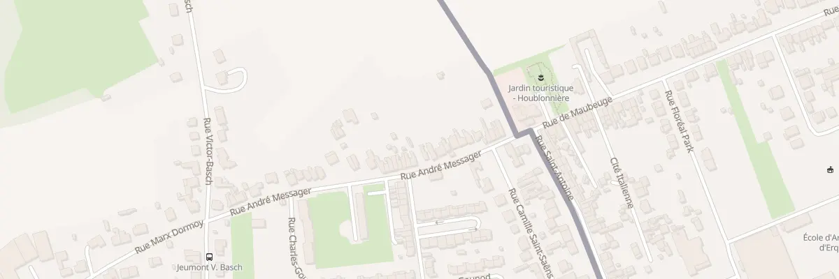 Plan du 254 Rue André Messager à Jeumont