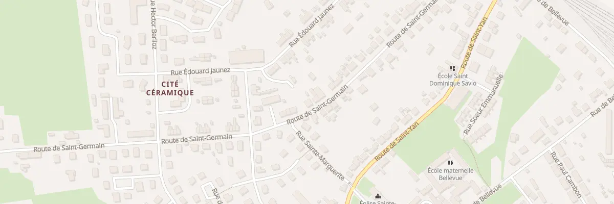 Plan du 46 Rte de Saint-Germain à Paray-le-Monial