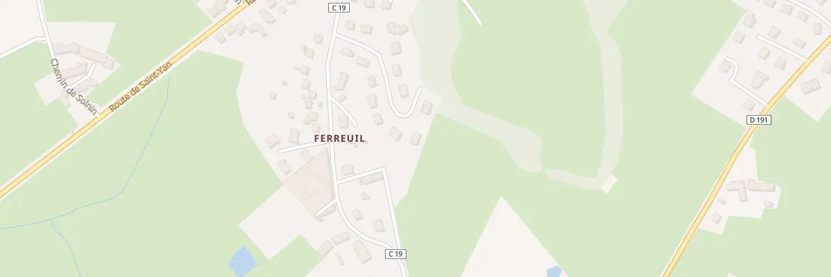 Plan du 14 Rue Francisque Lacarelle à Paray-le-Monial