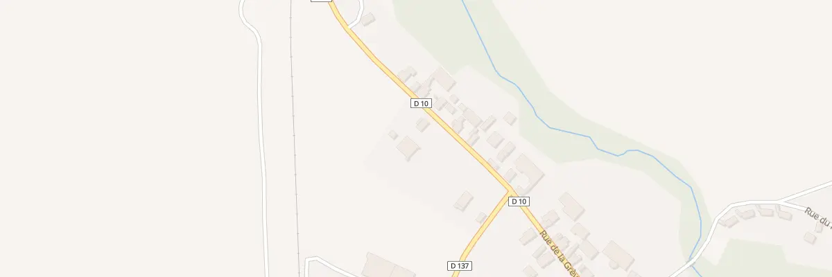 Plan du 27 Rue de la Grève à Allibaudières