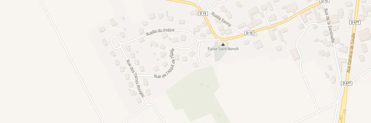 Plan du 7 Rue de l’Abbé de l’Epée à Feuges
