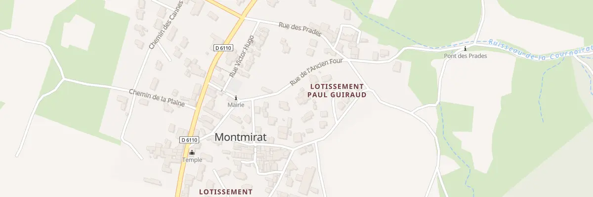 Plan du 11 Rue de l’Ancien Four à Montmirat