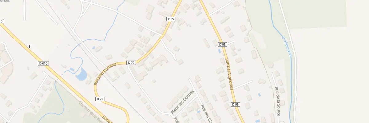 Plan du 66 Rue Jean Rostand à Bréviandes