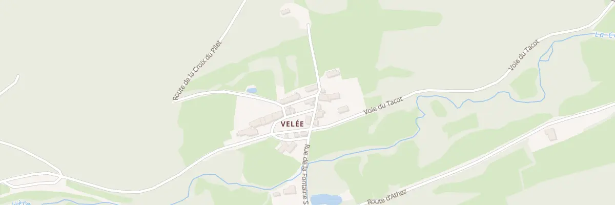 Plan du 1 Rte de la Croix du Pilet à Anost