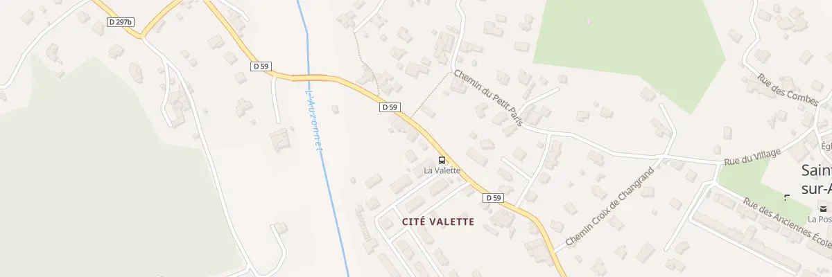 Plan du 5129 La Plaine à Saint-Florent-sur-Auzonnet