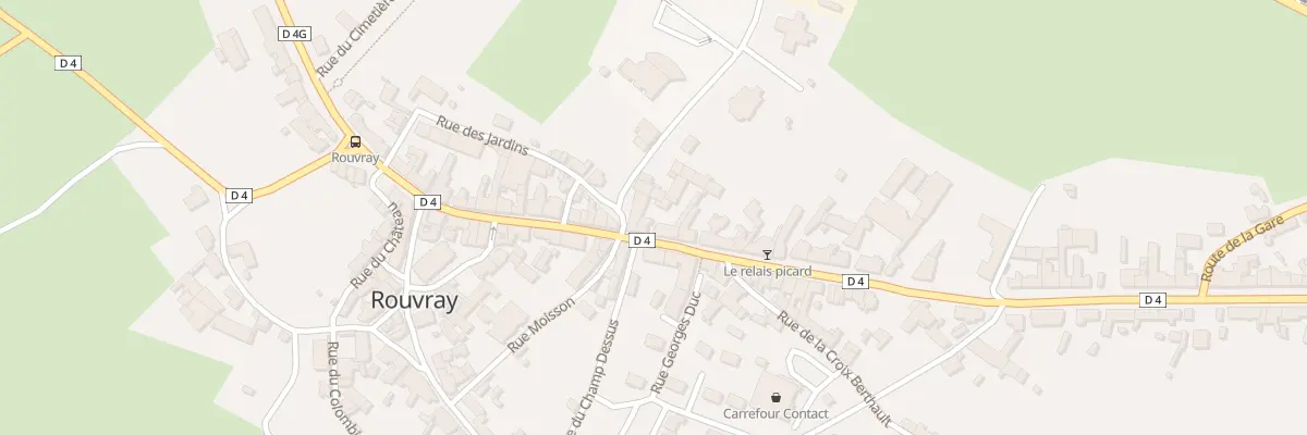 Plan du 39 Rue du Général Leclerc à Rouvray